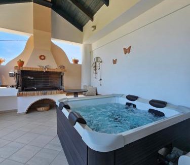 Spartia Apartment | Marily's seaview suite with private JACUZZI and BBQ