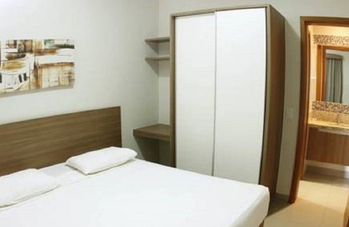 Caldas Novas Apartment | Marina Flat Náutica Resort Caldas Novas 4 + 1 child up to 12X No Interest
