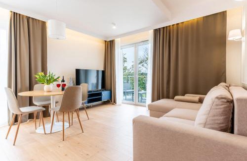 Ilawa Apartment | Marina Nautica - nowy, parking podziemny, winda, Netflix i Max, TV55"