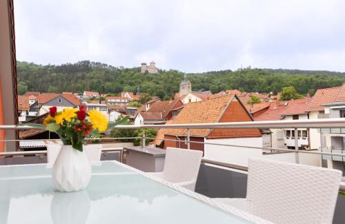 Treffurt Apartment | MARKINA: Penthaus - Burgblick