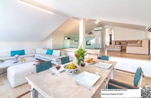 Kalkan Apartment | Marnie Apartment - Penthouse w/private pool, stunning views, close to Old Town