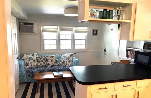 Folly Beach Cottage | Marshfront Suite downstairs @ the Sea Pear Cottage — views + steps to the beach!