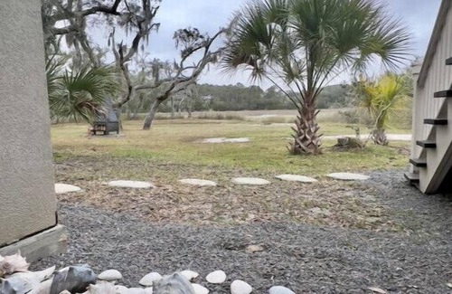 Edisto Island House | Marshfront Villa In The Trees - Near Beach & Bayn