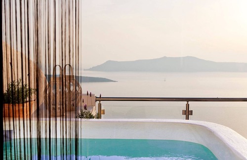 Fira Villa | Marvelous Santorini Villa | 1 Bedroom | Villa Tioumoutiri | Private Jacuzzi &.