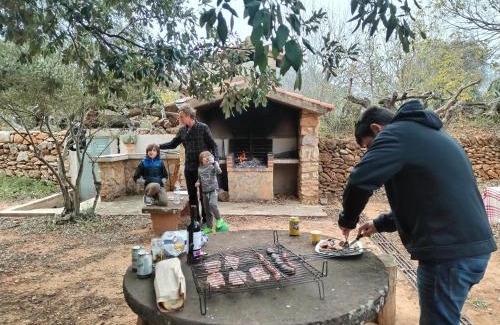 Vall d'Alba House | Mas de Paco, Chimenea, barbacoa y piscina