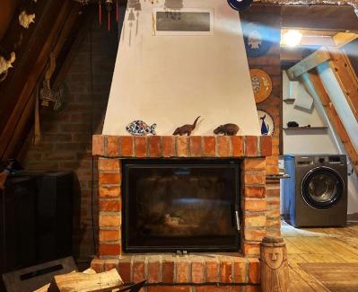 Ostrow Wielki Cabin | Masurian Lake District FOREST HOUSE - jest internet STARLINK