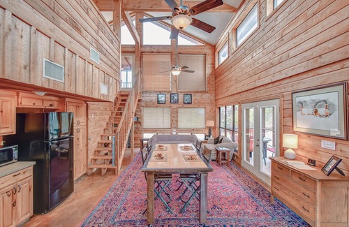 Glen Rose House | Mata'Zamo Cowboy POOL cliffside cabin, 900 acres w/trails, farm animals, hiking