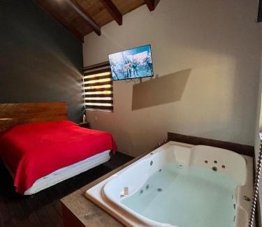 Mazamitla Ski Chalet | Mazamitla - Cabaña Opalo - El granero