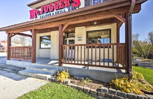 Campbellsport Apartment | McJuggers Loft Walk to Lake, Park, Restaurants