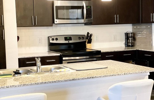 Central Southwest Apartment | Med Center Luxury 2br Apt