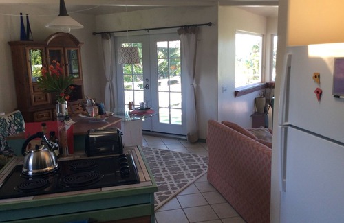 Kapoho Apartment | Mediteranean style SUITE/LOFT big private Sundeck nice Ocean View (Cliff)