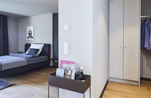 Vorsfelde Apartment | Medium with terrace - Design Serviced Apartment in Wolfsburg