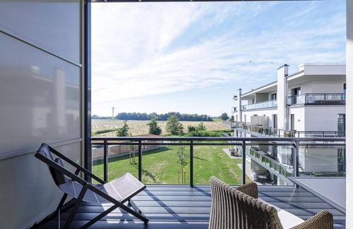 Ostseebad Wustrow Apartment | MEERGLÜCK with a view towards the Baltic Sea
