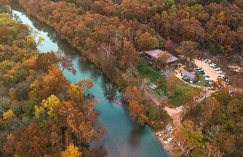 Steelville Cabin | Meramec Suite-Riverside View & Access to the Meramec River. Come swim,float,fish