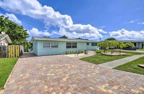 Fowlers House | Merritt Island Home Fire Pit and Canal Access!