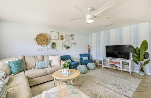 Fowlers House | Merritt Island Home Fire Pit and Canal Access!