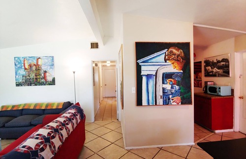 Whispering Oaks House | Mid Century Charm! KSC,Port Canaveral,Cocoa and Bio-Lume Kayak,Pet Friendly!