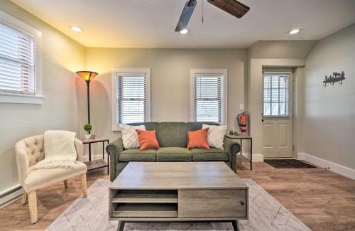 North Lake George Apartment | Mid-Century Modern Apt - Steps to Lake George