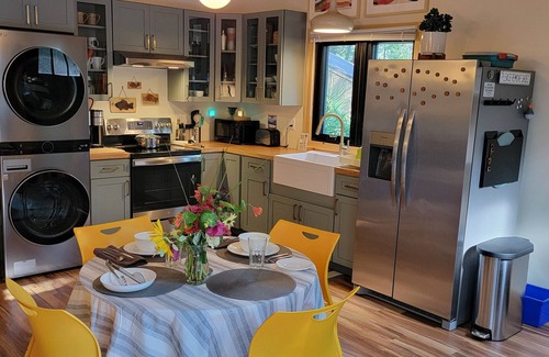 Searsport House | Midcoast Forest Getaway