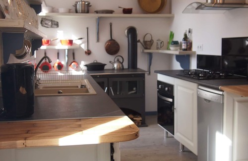 Rives 'Andaine House | Mill house with private wood