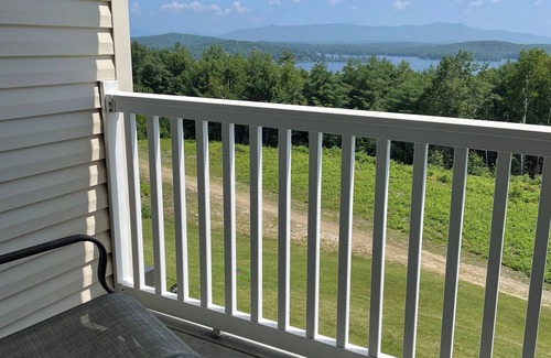 Weirs Beach Condo | Million Dollar View of Lake Winnipesaukee! Private balconynFlexible check in/out