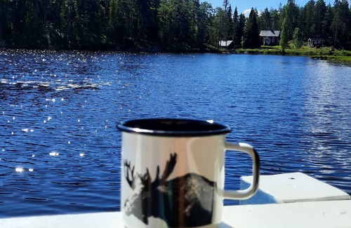 Kopparberg House | Mini holiday home, located at a mini-lake in Bergslagen