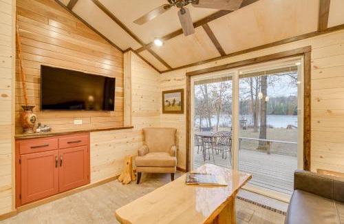 Gordon House | Minong Flowage Cabin with Fire Pit and Dock!
