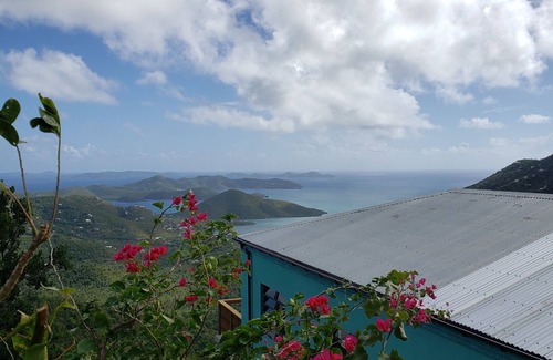 Maho Bay Quarter Apartment | Minutes from beaches & trails of the National Park, with a large bedroom .