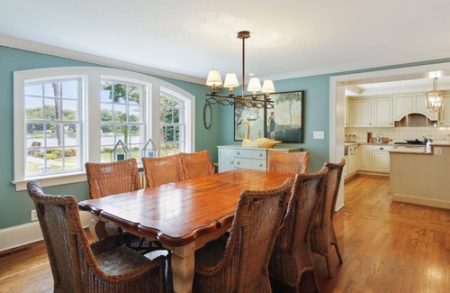 Easton House | Minutes from Downtown Easton and St. Michaels | Pool | Private Dock