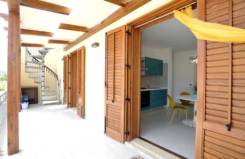 San Vito Lo Capo Apartment | Mira6 3 Rooms and Terrace Solarium Wi-Fi-San Vito Lo Capo 550 mt from the beach