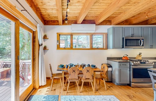 Franconia House | Mittersill Village Gem | House in Franconia with balcony, fireplace, & dogs ok