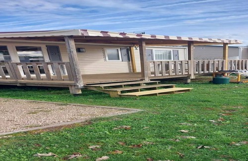 Coulanges House | Mobil Home 6 Personnes Tout Confort Camping 4 Etoiles en val de Loire