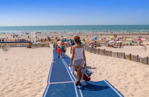 Camiers House | Mobil-home Camping de la Dune Blanche