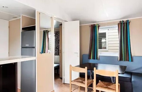 Torreilles-Plage House | Mobil-home | Classic | 2 Ch. | 4 pers. | Raised terrace | TV