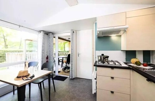 Herpelmont House | Mobil home Loggia 4 Personen
