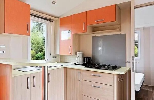 Villereal House | Mobile home - Aufgedeckte Terrasse