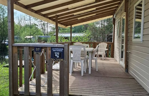 Long House | Mobile home LA PARNASSIA DES MARAIS Plot 57- 2 Schlafzimmer 4 persons