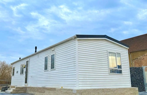 Mucheln House | Mobile home Schwan at the Geiseltalsee