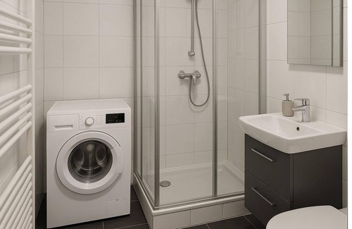 Lebenstedt Apartment | Modern 1-room apartment with feel-good character.