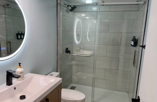 Dauphin House | Modern 2 queen bedroom suite with private entrance