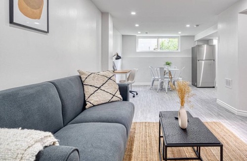 Hamilton Condo | Modern 2BR Basement Suite | Near McMaster & Mohawk