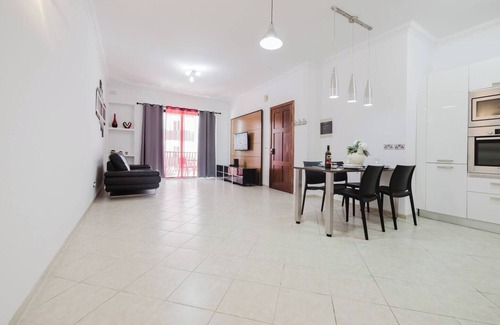 Bugibba Apartment | Modern 3-bedroom, 2-bathroom apartment in the heart of Bugibba, just 1 minute from the beach. Features a fully equipped kitchen, fast Wi-Fi, A/C in all rooms, Smart TV, and all essentials including towels, linen, washer, dryer, and coffee machine !
