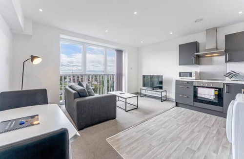 Brierley Hill Apartment | Modern and Bright 1 Bed Apartment in Dudley