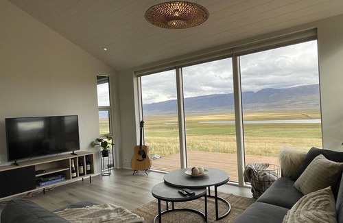 Siglufjordur House | Modern and cozy house with a great mountain view.