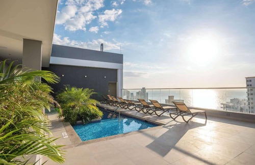 El Rodadero Apartment | Modern Aparment Loft With Ocean View