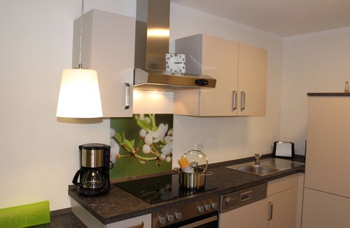Burgbernheim Apartment | Modern apartment with terrace and use of sauna