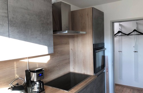 Eriskirch Apartment | Modern apartment with balcony 5 minutes from Lake Constance.