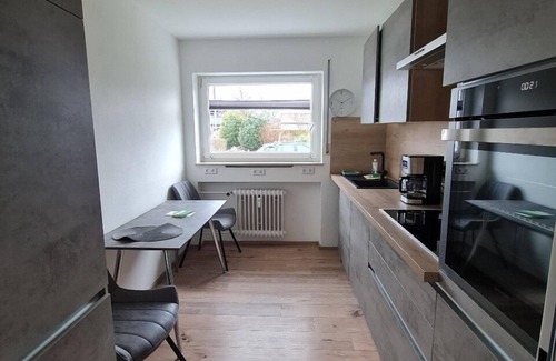 Eriskirch Apartment | Modern apartment with balcony 5 minutes from Lake Constance.
