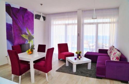 Bar Apartment | Modern apartment with sea view in Dobra Voda, 95 m², Pool