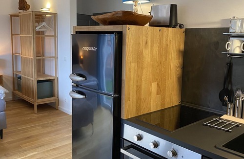 Domitz Condo | Modern apartment with terrace right in the beautiful old town